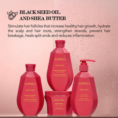 Saphira Divine Curls label front signals premium curl care packaging.