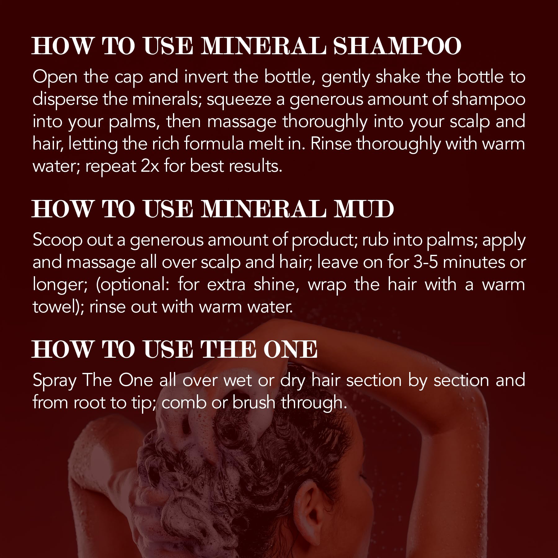Saphira Healing Repair Kit shampoo lather with rich cleansing feel.