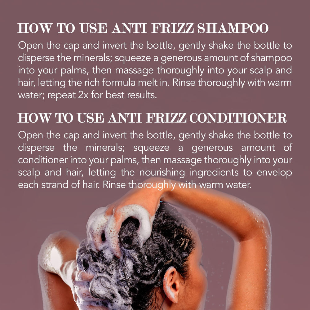 Saphira Mineral DeFrizz on humid day reduces frizz before styling