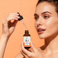Sapi Anito ingredient showcase with vitamin C and niacinamide for balanced tone