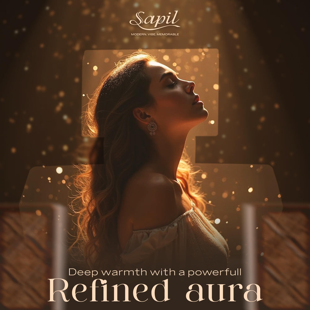 Sapil Elixir Intense vanilla and amber base delivers a warm, lasting finish