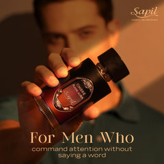 Premium Dubai fragrance packaging highlights luxury in display for Sapil Ombre Flame Aura