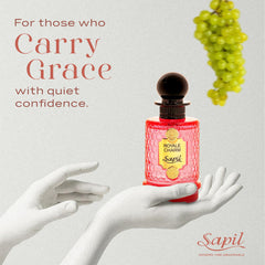 Sapil Royale Charm outer packaging label close-up for branding