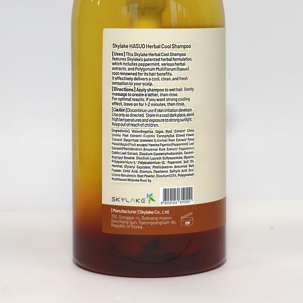 Sappom Skylake Hasuo formula suited for all hair types.