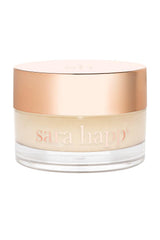 Sara Happ lip scrub vanilla bean jar ready to exfoliate and soften lips