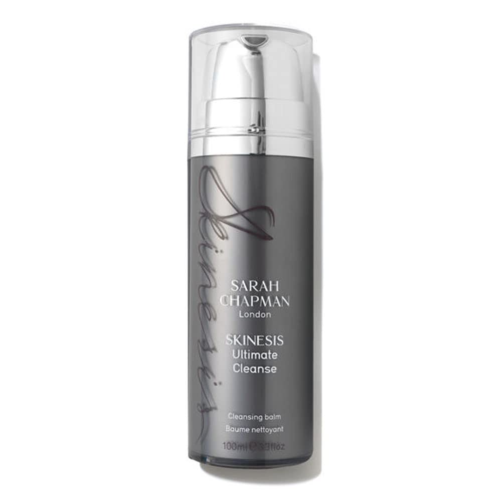 Sarah Chapman Skinesis Ultimate Cleanse bottle, easy makeup removal and refreshing cleanse.