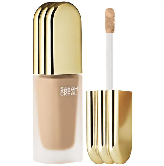 Sarah Creal Face Flex Concealer bottle showing velvety, long-wear coverage for the complexion.