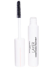 Sarah Maxwell LAYER keratin bottle front view showing premium lash and brow care
