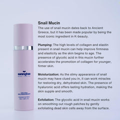 Saranghae glowing-skin-after-use shows dewy finish.