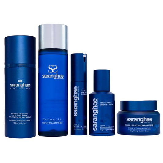 Saranghae moisturizing oil cleanser bottle pour for gentle makeup removal