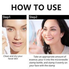 Saranova Beauty skin texture close-up highlighting smoothing effect.