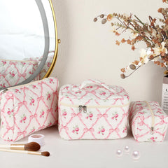 Sarrany travel makeup bag keeps your essentials secure in bags or purses.
