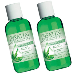 Satin Smooth Satin Cool Aloe Vera Gel bottle for post-sun skin relief