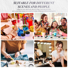 Satinior DIY craft and beauty storage jars for home organization