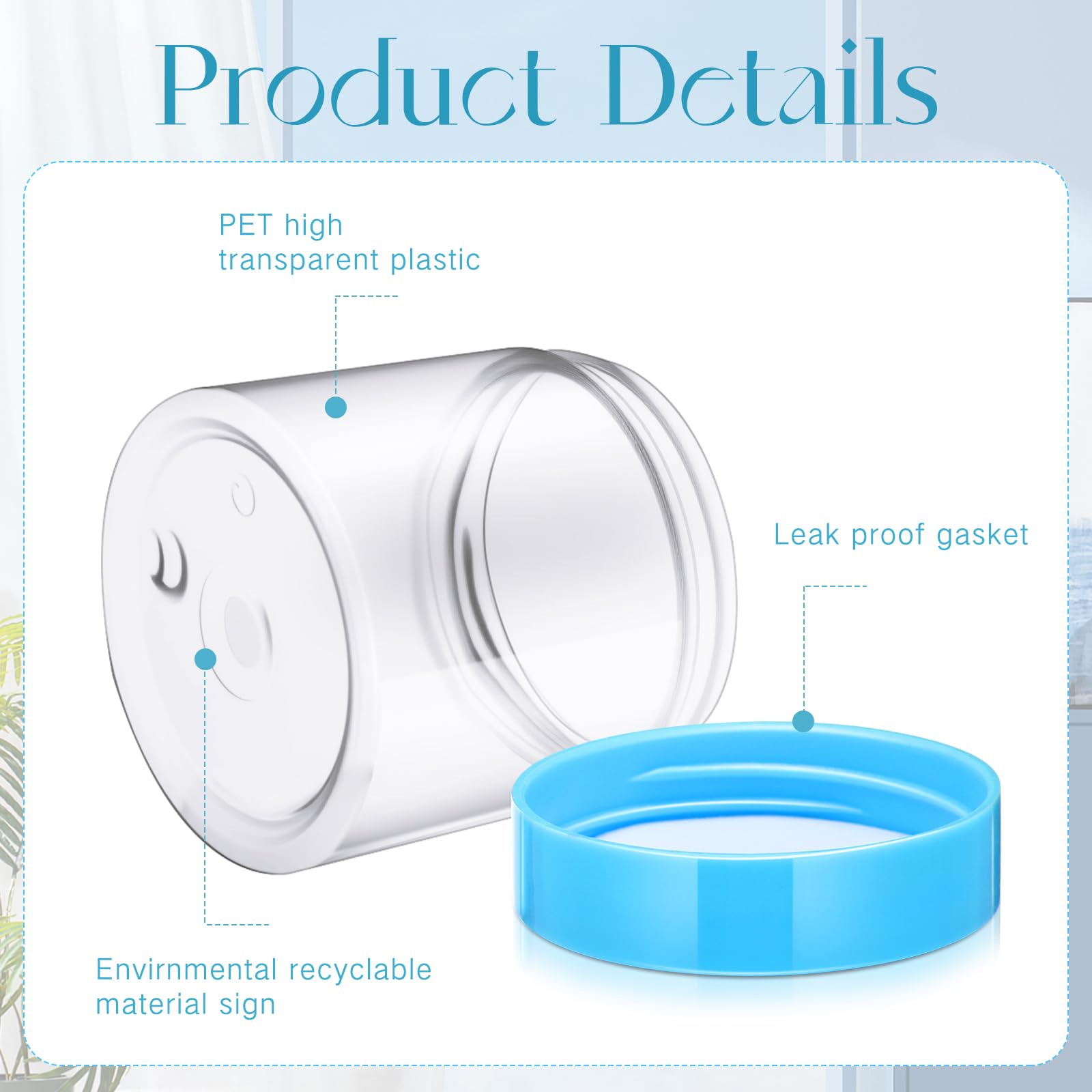 SATINIOR leak-proof design keeps liquids contained during transit