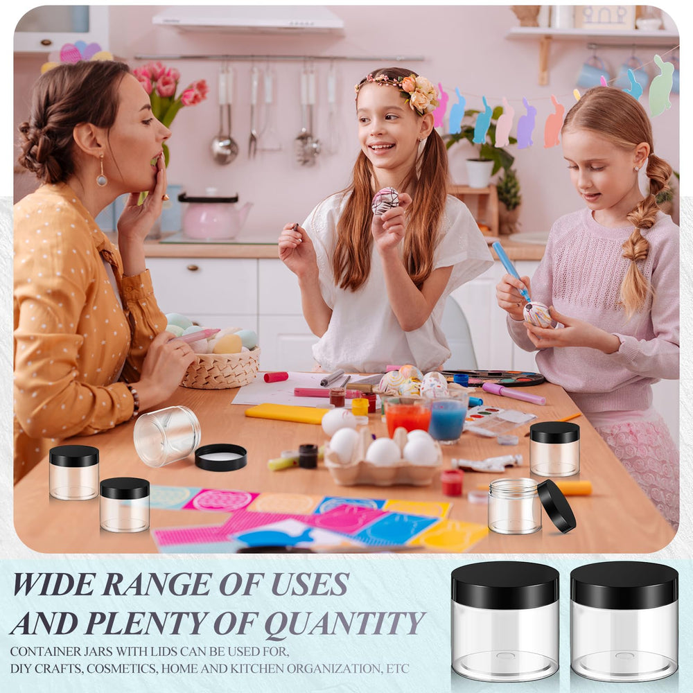 Satinior multi-purpose containers suited for serums, creams, and samples