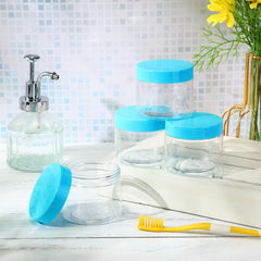 Multipurpose jars suitable for lotions, ointments, powders, or small kitchen items.