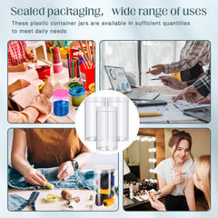 SATINIOR straight-sided jars offer simple filling and reliable impact resistance.