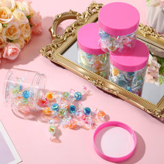 SATINIOR travel-size containers fit purses and gym bags for on-the-go routines