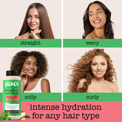 SAUCE Chimichurri mint fragrance after use provides a fresh, uplifting scent