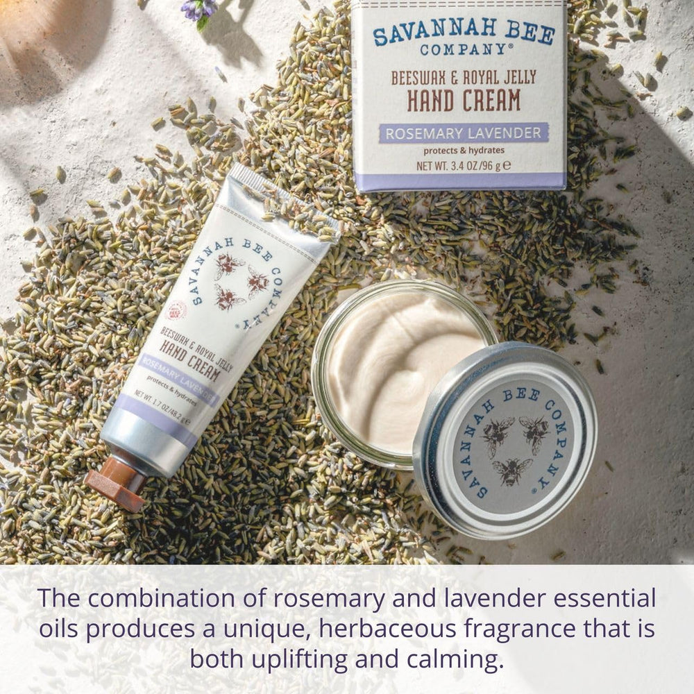 Royal jelly and propolis ingredients nourish hand care.
