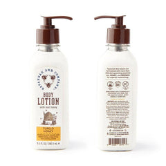 Savannah Bee Company Honey Body Lotion cruelty-free label signals ethical skincare.