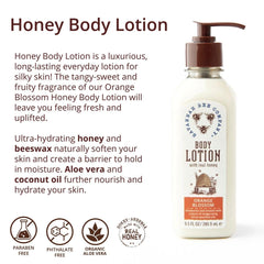 Savannah Bee Company Honey Body Lotion tupelo honey bottle blends nature-inspired hydration