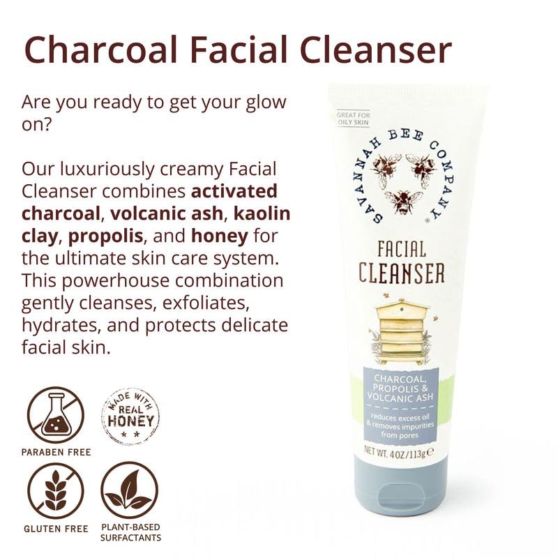 Pump-dispense action of Savannah Bee Propolis Extract cleanser enables controlled cleansing.