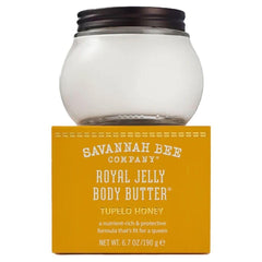 Subtle glow on skin after applying Savannah Bee Royal Jelly Body Butter.
