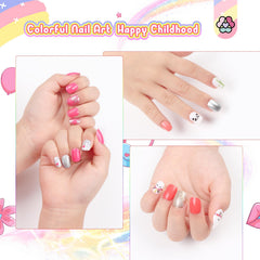 The 168-piece SAVILAND set enables unlimited DIY nail art ideas.