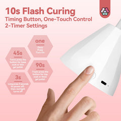 SAVILAND hands-free sensor image shows effortless operation at home or salon