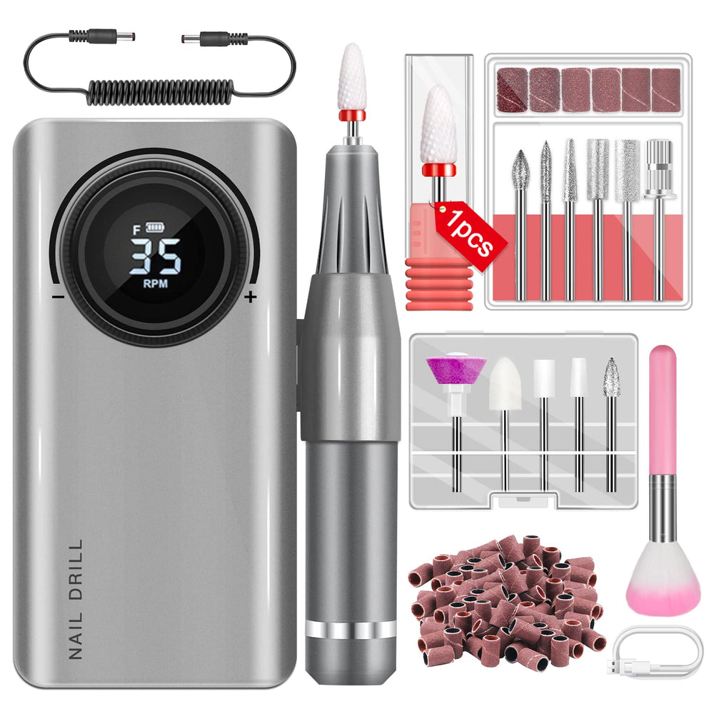 SAVILAND 35000RPM nail drill front view showcasing fast acrylic removal