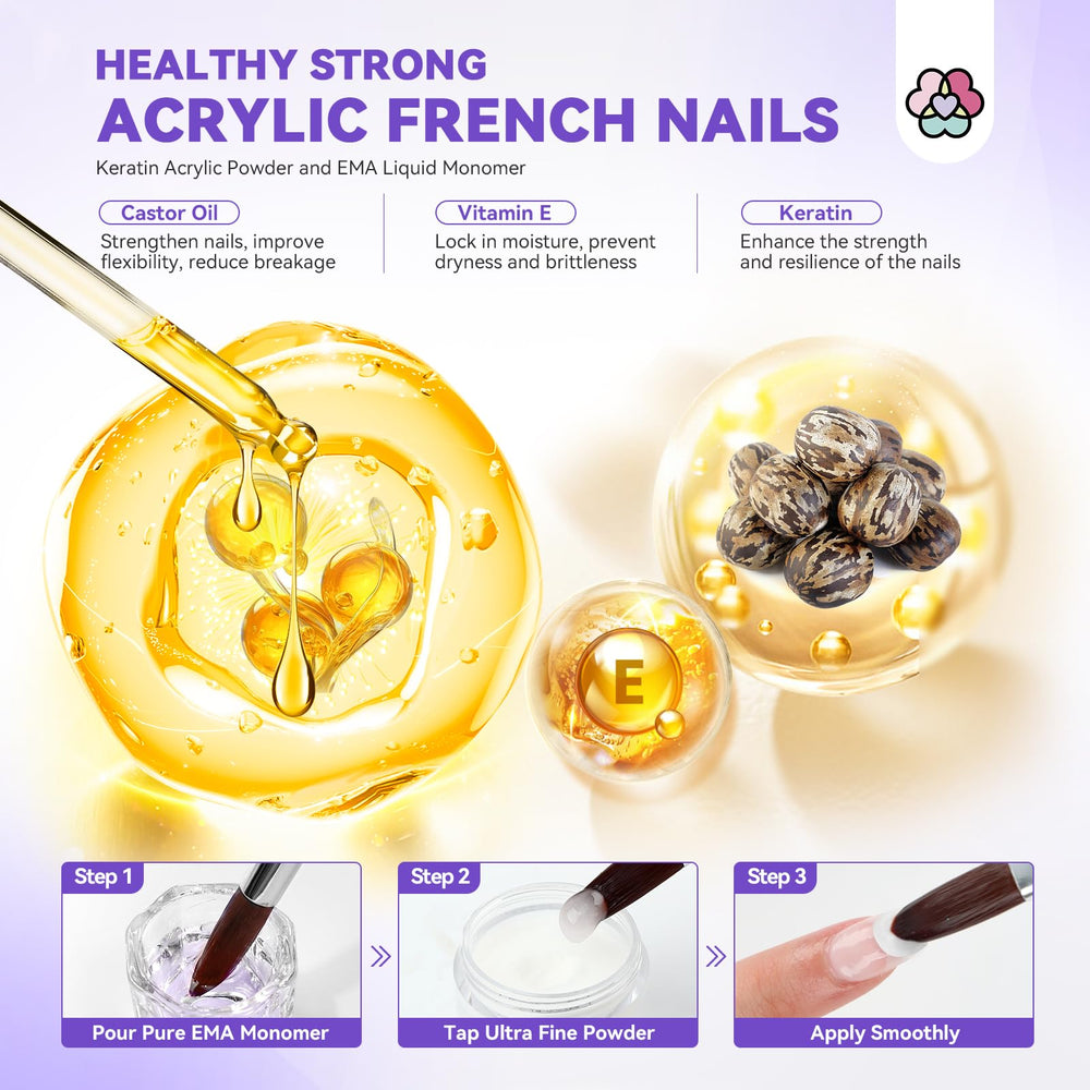 SAVILAND fast-drying five-second nail glue in action for quick sets.