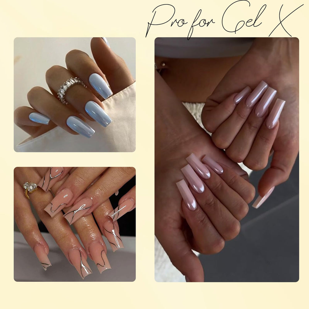 SAVILAND 500-pcs nail tips close-up for quick extensions