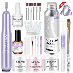 SAVILAND acrylic nail kit drill for precise removal and shaping