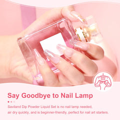 SAVILAND activator bottle enables quick setting without lamps