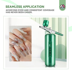 SAVILAND nail airbrush kit complete setup ideal for home nail art.