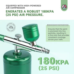 SAVILAND nail airbrush kit wash needles ease clog removal.