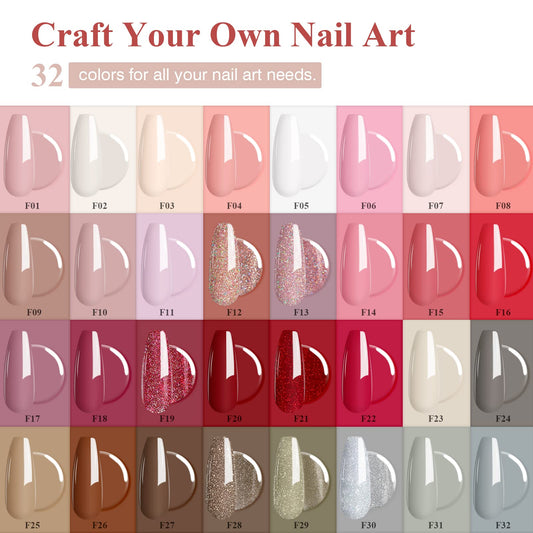 Saviland kit includes base coat and glossy top coat for a smooth finish.