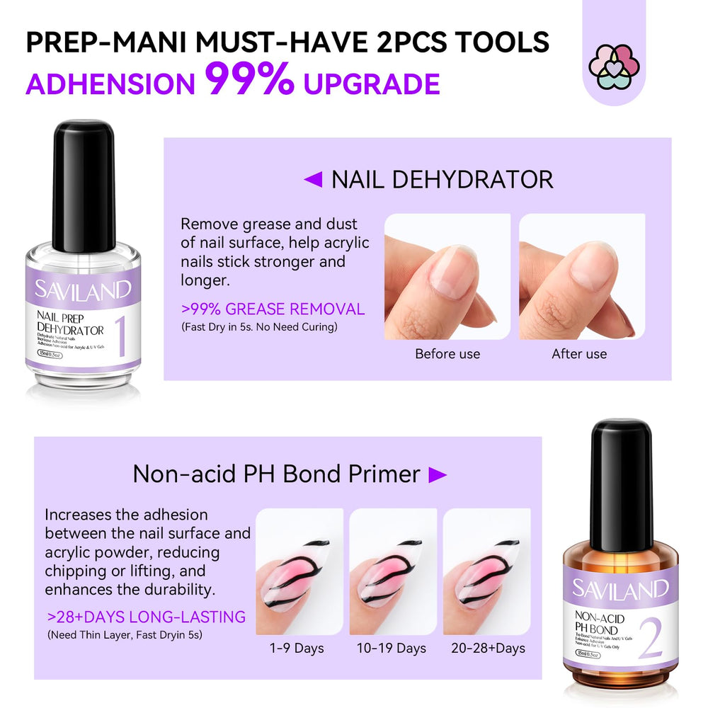 SAVILAND pink builder gel 30g for natural-looking nail-building and repair.