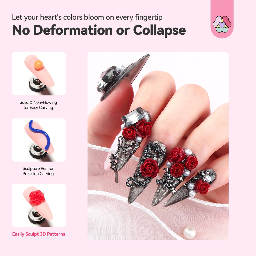 SAVILAND plant-based gel nourishes nails with castor oil and vitamin E