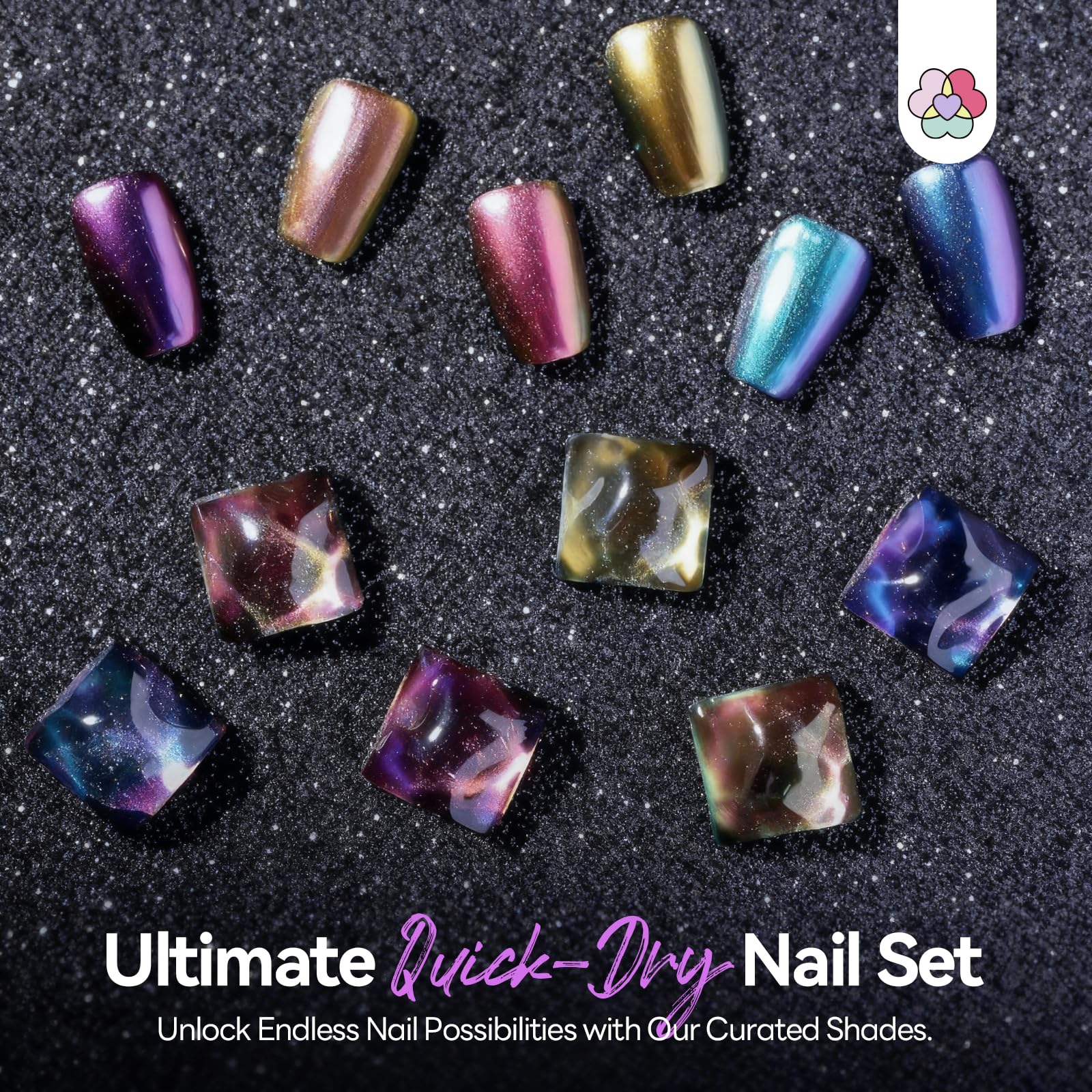 Gift-ready SAVILAND Chameleon nail polish set displayed for display or gifting.