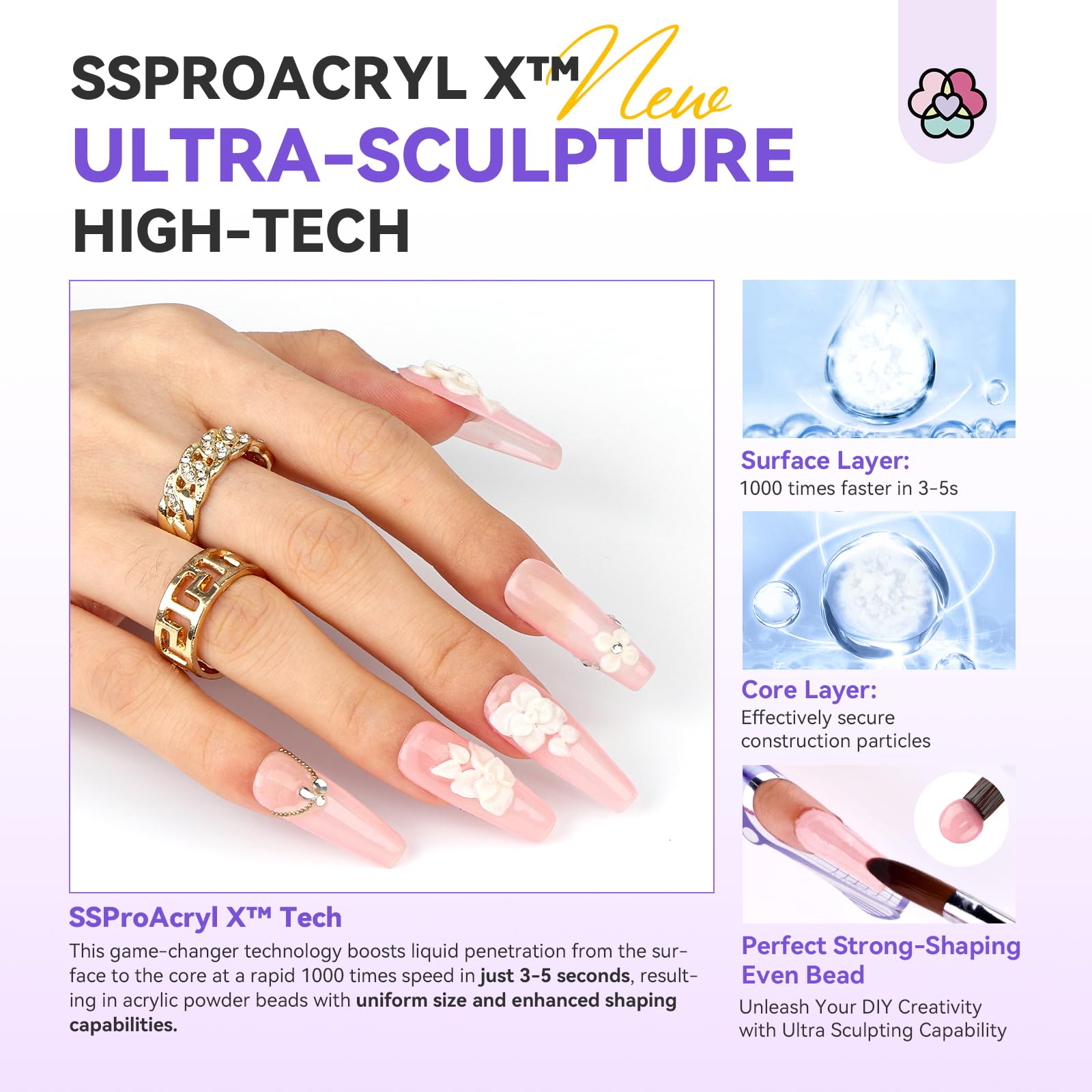 SAVILAND rechargeable electric nail drill for preparation and removal.