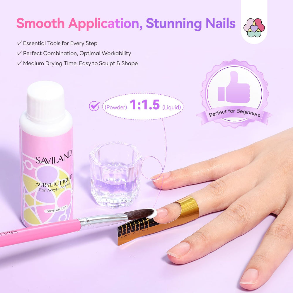 SAVILAND electric nail drill with ergonomic grip for efficient filing