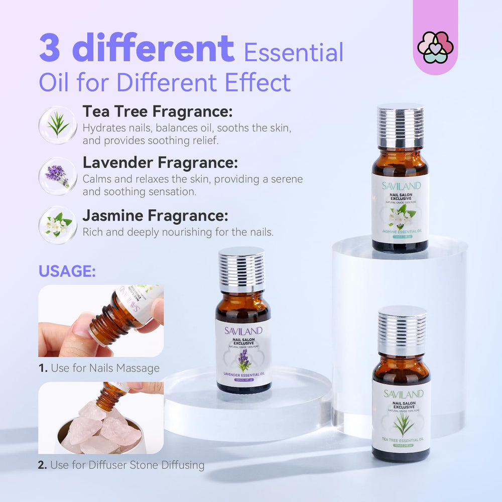 SAVILAND essential oils and diffuser stones enhance aroma during practice