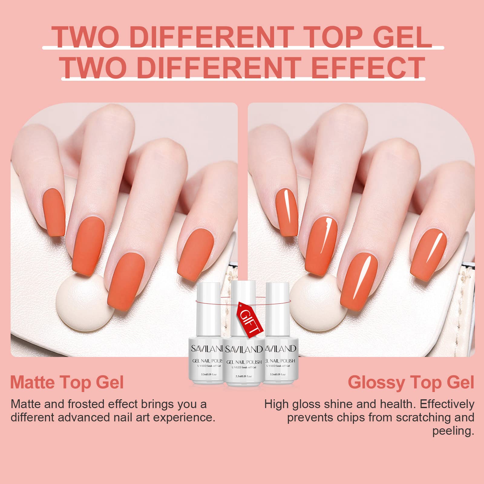 SAVILAND foundation gels photo—reliable base for French tips and decorations.