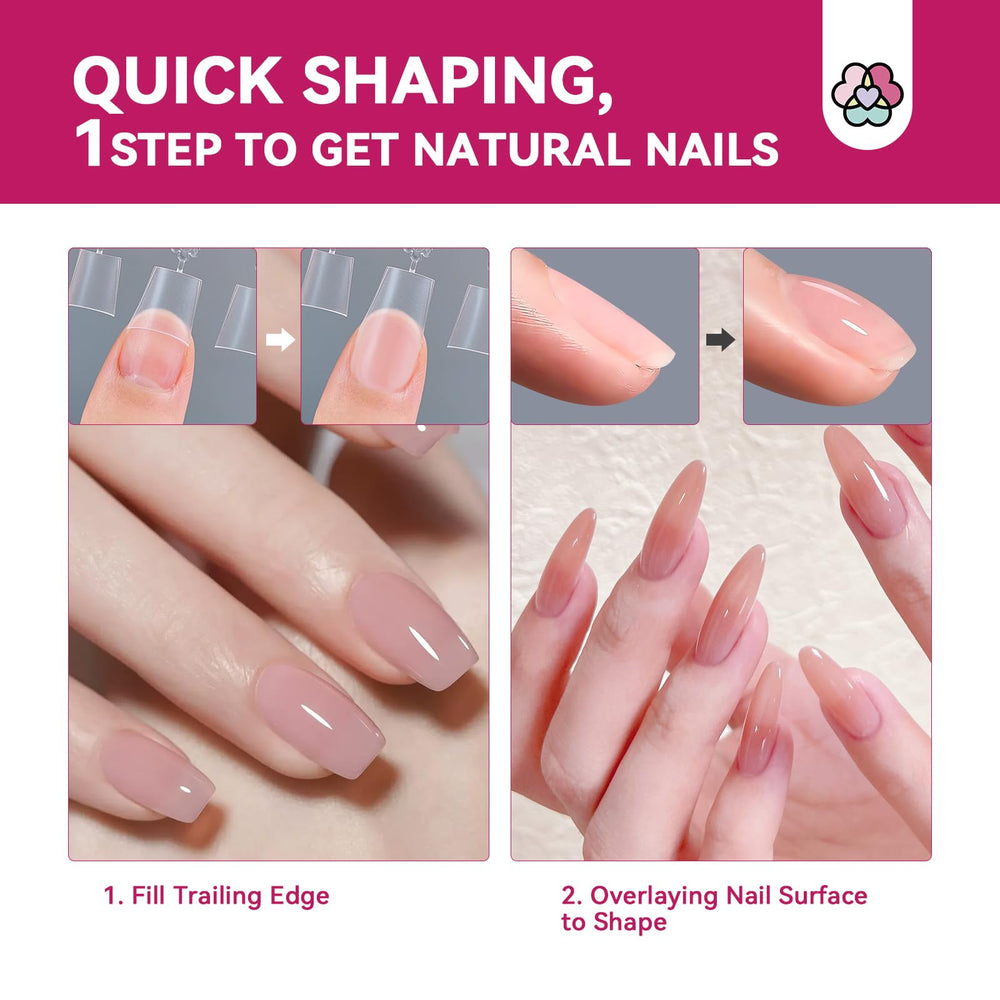 SAVILAND foundation and top gel bottle for smooth adhesion