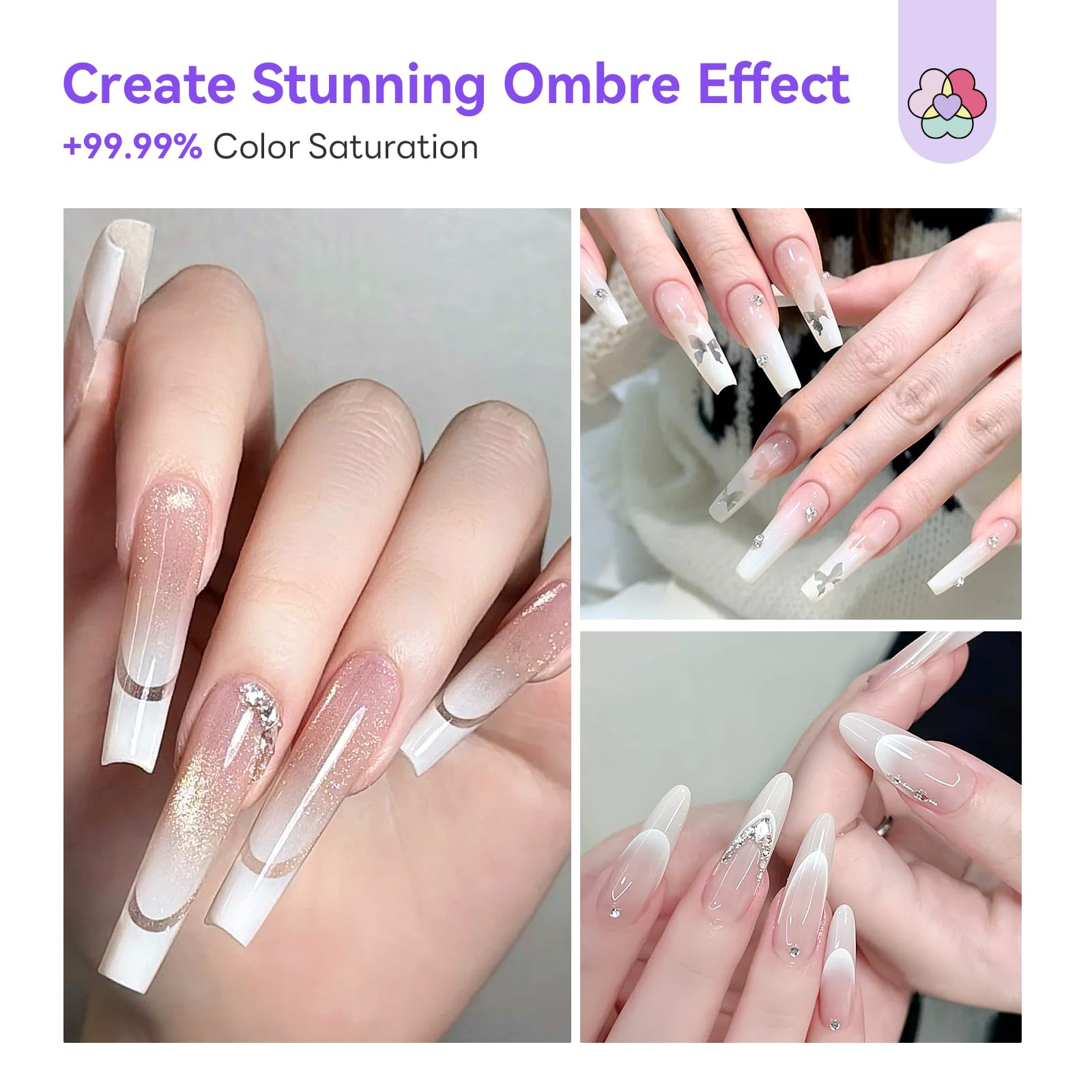 SAVILAND supports gradient, French, and ombre designs for creative nails.