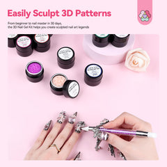 SAVILAND home salon kit supports DIY nail art and professional results