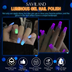 SAVILAND long-lasting gel polish finish lasts up to 21 days